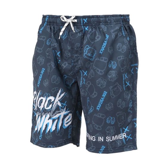 썸머비치 남성 수영바지 비치트렁크 스윔팬츠 블루