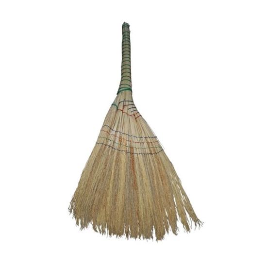 추억의 수수깡 빗자루 80cm 수수빗자루(W7939EA)