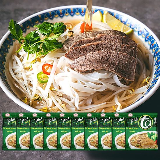 빈타이 포타 베트남 쌀국수 소고기맛 10개