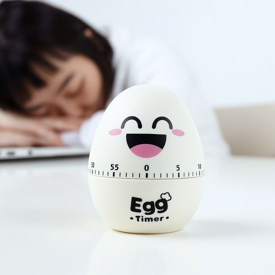 계란모양 뽀모도로 구글 타이머 시계 포모도로 행운