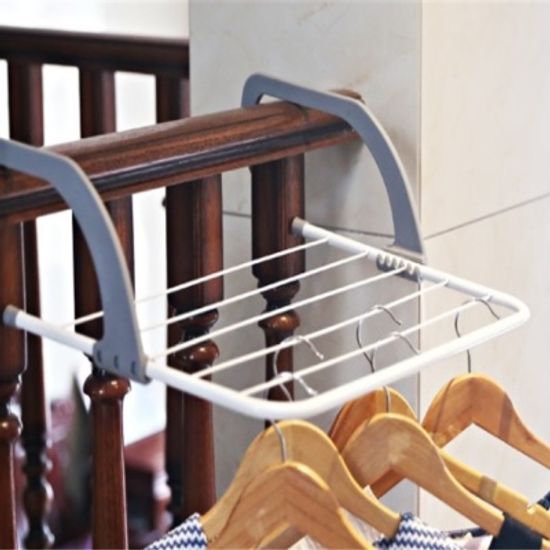 걸이형 베란다 빨래건조대 미니행거