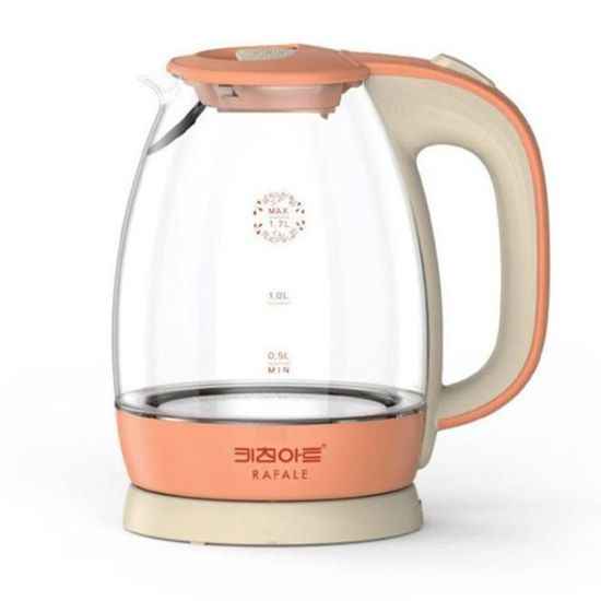 키친아트 유리 전기포트 커피포트 전기 주전자 1.8L[W