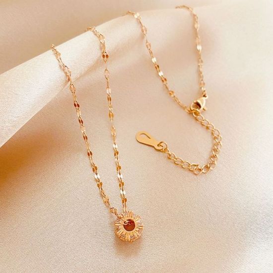 여자 데일리 청순목걸이 얇은줄목걸이(WC6B469)