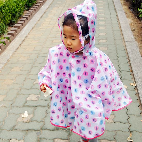 페코짱 어린이 우비 레인코트