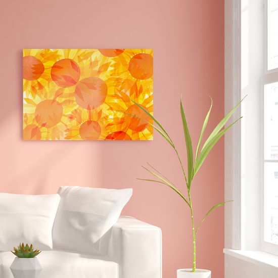 행복_해바라기 (Art Print) / 일러스트 액자