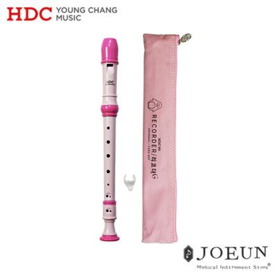 [영창] 리코더 YSRG-80P / 핑크 / 소프라노 저먼식