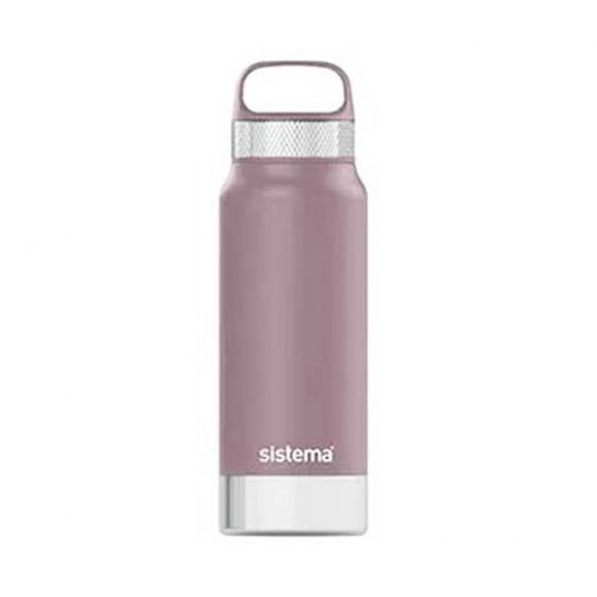 [시스테마]탑핸들 스텐 이중 보냉 물병 650ml (5color