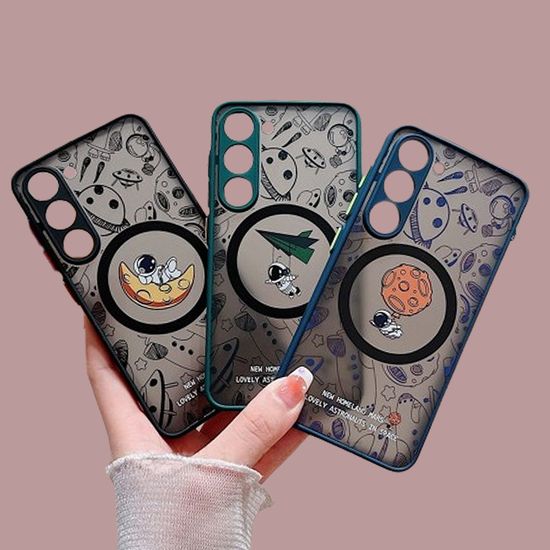 갤럭시 s25 24 23 22 21 우주인 맥세이프 호환 케이스