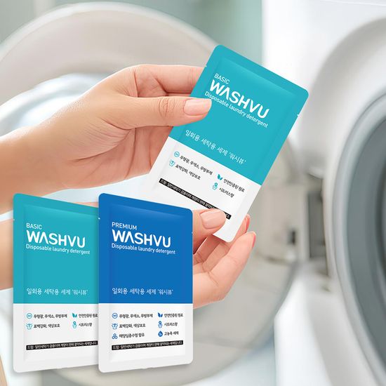 에코뷰 초간편 일회용세제 베이직 100개 워시뷰