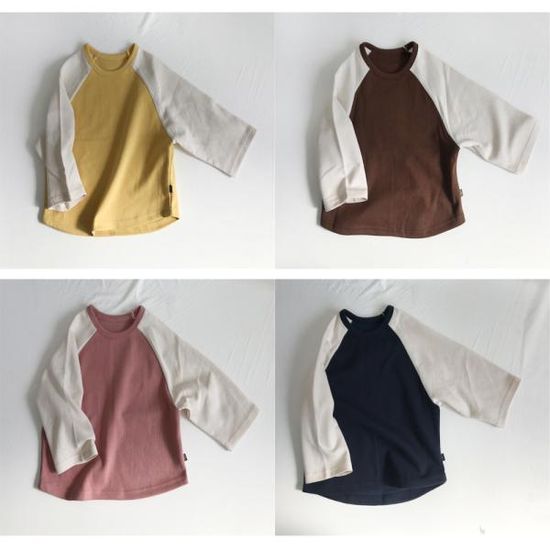 배색 레글런 루즈티