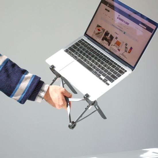 문구일상 휴대용 접이식 노트북거치대 맥북 받침대