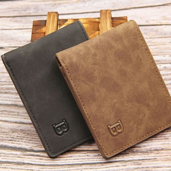 고등학생 스웨이드반지갑 청소년 학생 직장인 지갑[WB