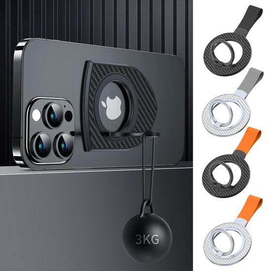 맥세이프 호환 링홀더 자석 카본패턴 거치대 스마트링