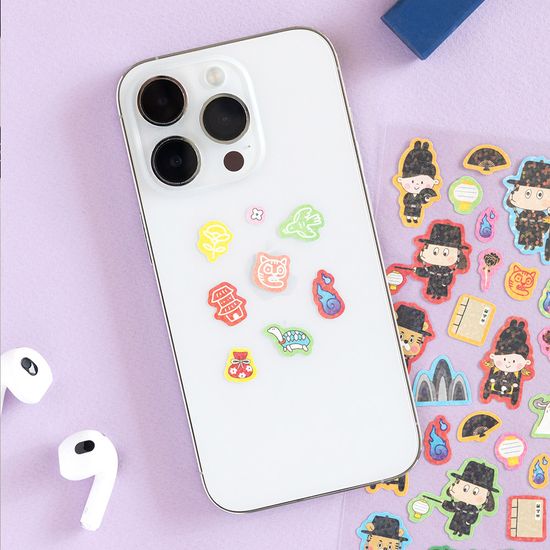 Hello Korea 홀로그램 스티커