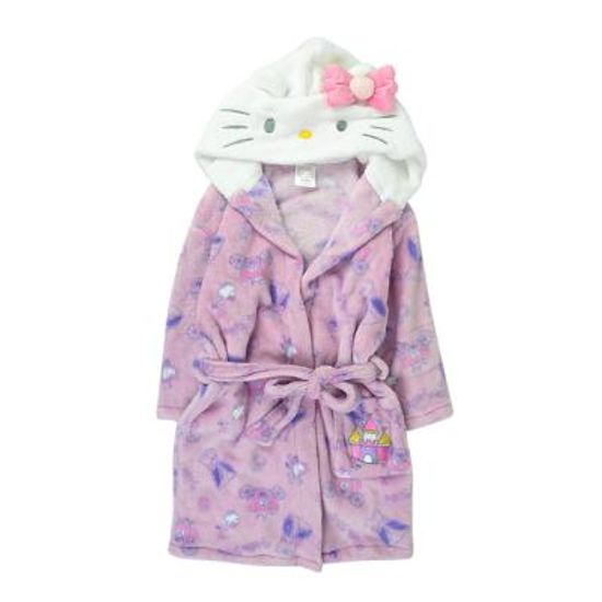 (일본직수입)헬로키티 프린세스 후드 목욕가운
