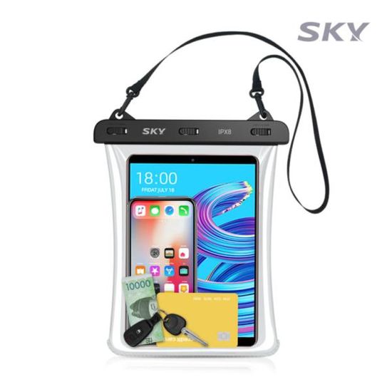 스카이 IPX8 터치 대용량 방수팩 태블릿 호환 4중잠금