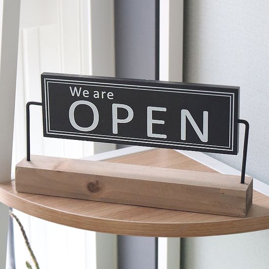 테이블 오픈 클로즈 장식(KH2432)