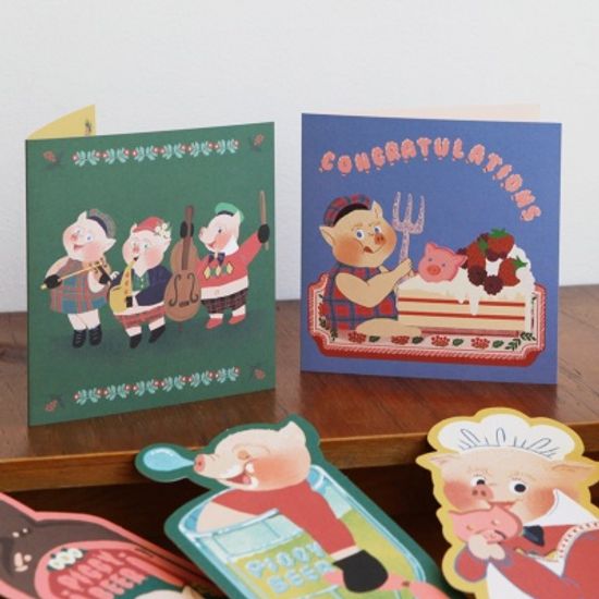 Cake Time Folding Card