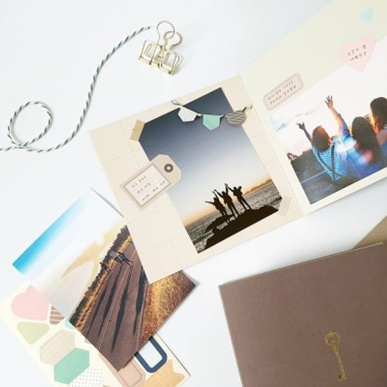 ACCORDION PHOTO CARD 아코디언 포토 카드