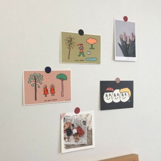 via archive TERRA COTTA 도트스티커