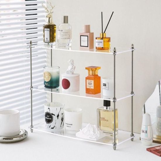 304 모듈 아크릴선반 향수/머그 2~3단 트레이