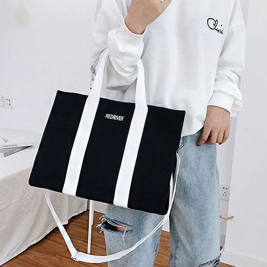 캔버스 스퀘어 가방 여성 외출 패션 숄더백 (WC0BC7D)