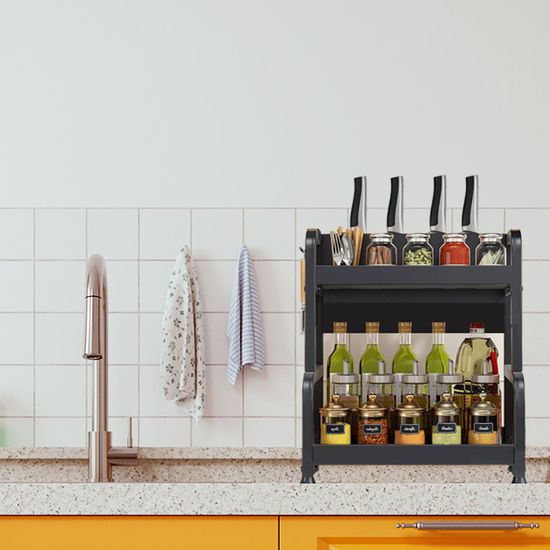 [우리집 주방 정리 끝] 선반 양념 2단 정리대