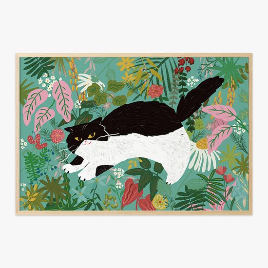 Falling in cat,찹스타 작가 그림