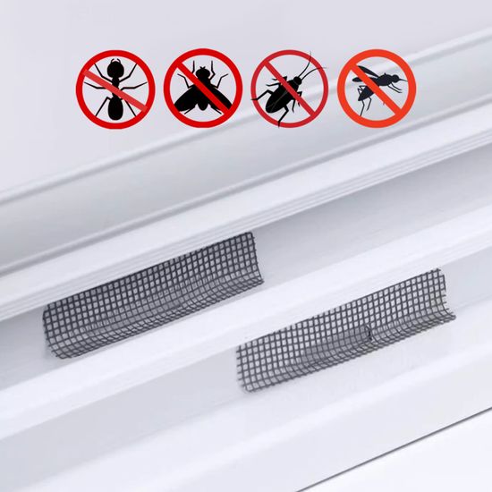 물구멍 방충망 스티커 모기장 셀프 테이프 창문 창틀