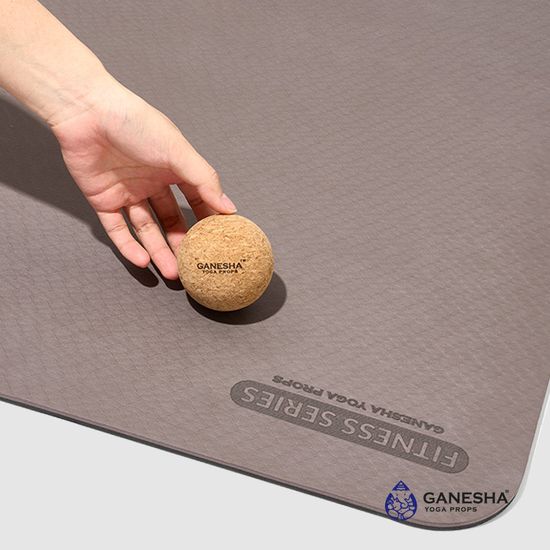 [가네샤요가프랍스] 코르크 마사지볼 싱글 스탠다드