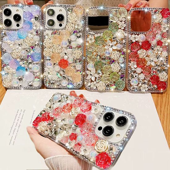 갤럭시 s26 s25 s24 큐빅 레진 데코덴 하드 케이스