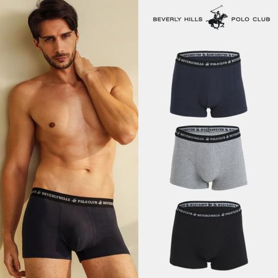 비버리힐스폴로클럽 6011 면스판 남성 드로즈 3종세트