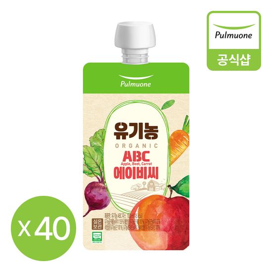 풀무원 유기농 ABC주스 100ml*40입