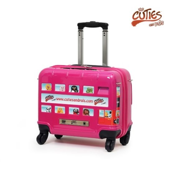 유아캐리어_런던 스티커버스 핑크(PINK)