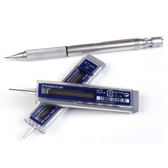 스테들러 0.5mm 샤프심 Mars micro carbon 255 1Box