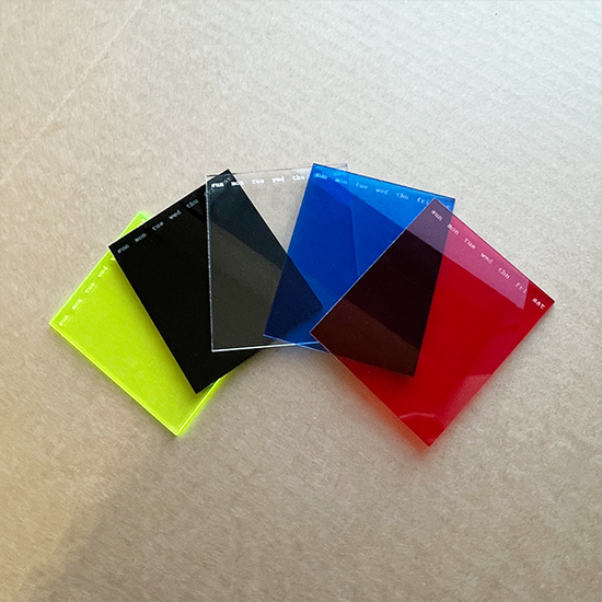 아크릴 감성 만년달력 (5colors)