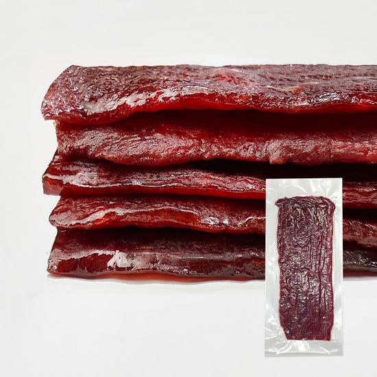 육포 두꺼운 소고기 간식 안주 리얼 통육포 100g