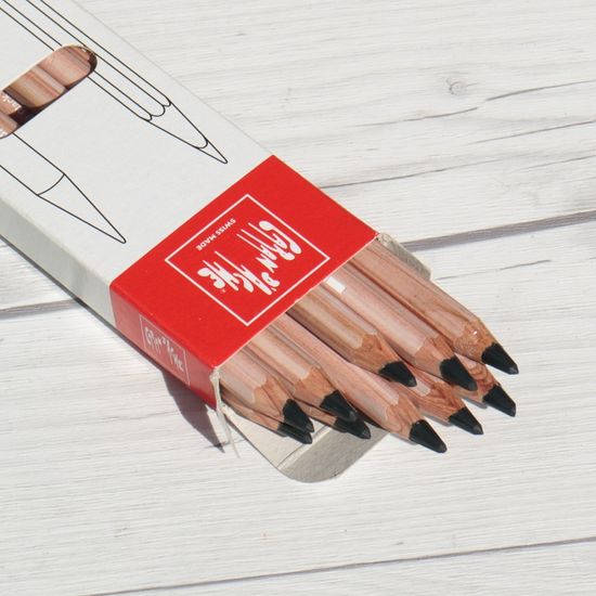 까렌다쉬 순수 천연목탄 소프트연필 776.509 1다스