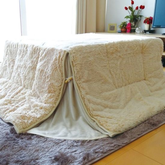 정방형 코타츠 이불 필립스 베이지(180X180cm)