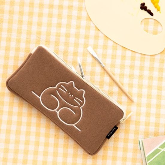 히어데어 펜슬 롱 파우치 (4종)