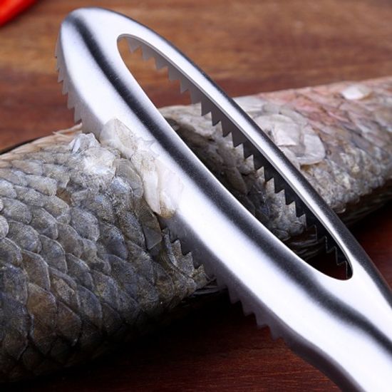 [쿠킹스]스텐 생선 비늘제거기/낚시용품 비늘칼