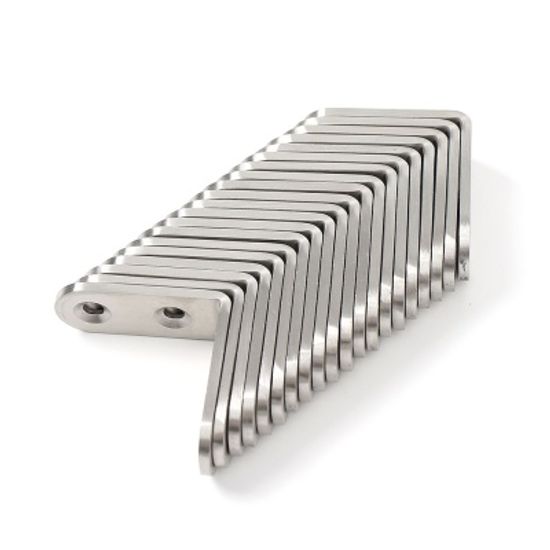 영달철물 스텐꺽쇠 코너철 20p세트 40x40 ㄱ자 선반대