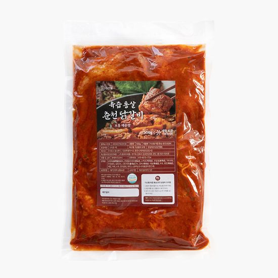 [1+1] 춘천직송 통닭다리살 이선별 닭갈비 500g+500g