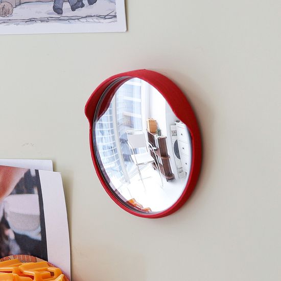 볼록 거울 미니어처 냉장고 자석 그립톡