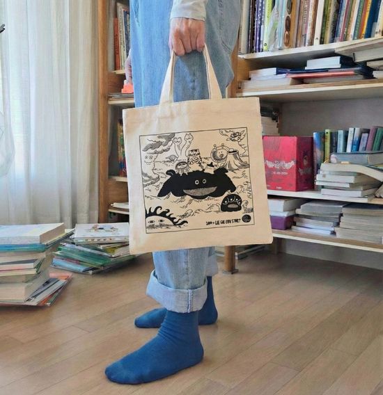 [ 털숭숭이와 친구들 ] 에코토드백