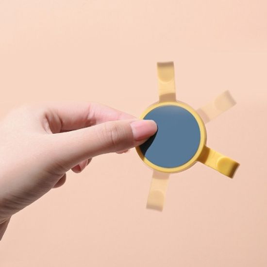 쿠이나 접착식 360도 회전 후크 3개 세트