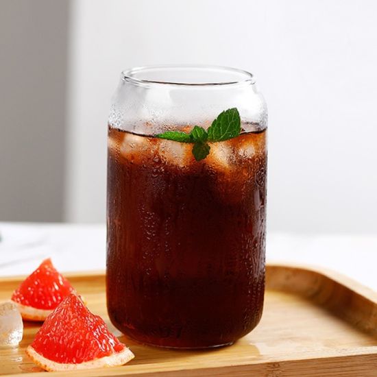 [로하티] 비어 글라스캔 유리컵 3p 홈카페 맥주캔컵