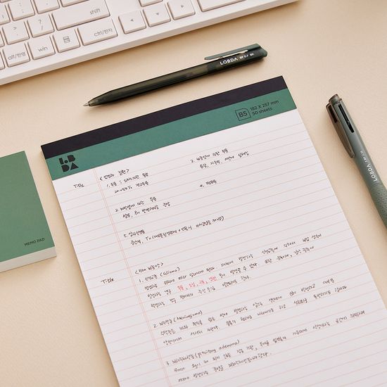 [롭다] 노트패드/B5/50P