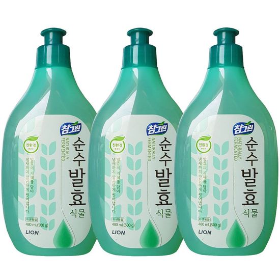 참그린 식물주방세제 500g-3개(W913A61)