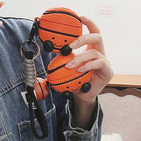 에어팟 농구공 캐릭터 젤리 케이스 키링 1 2 3 4 프로